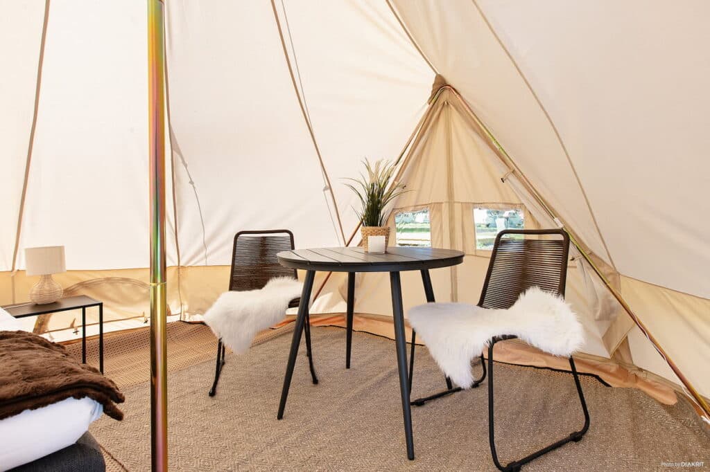 Glamping glampingtält moraparken dalarna