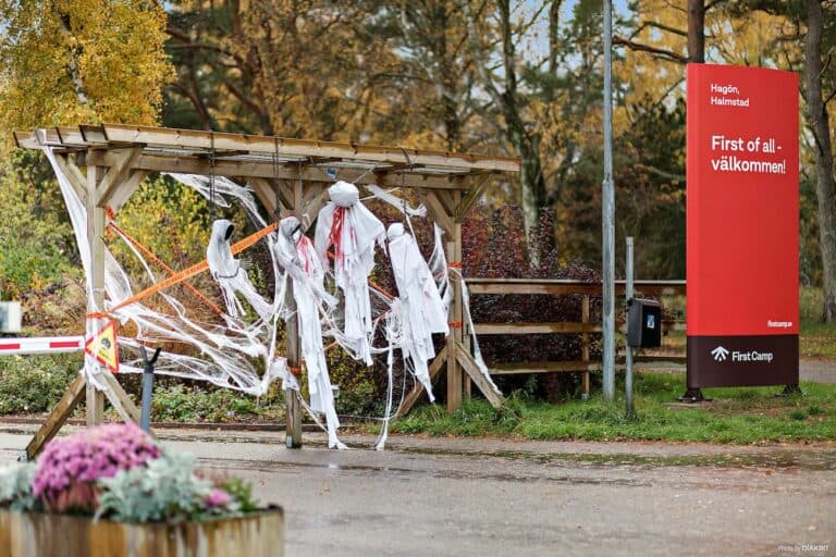 Pynt på Hagön - Halloween