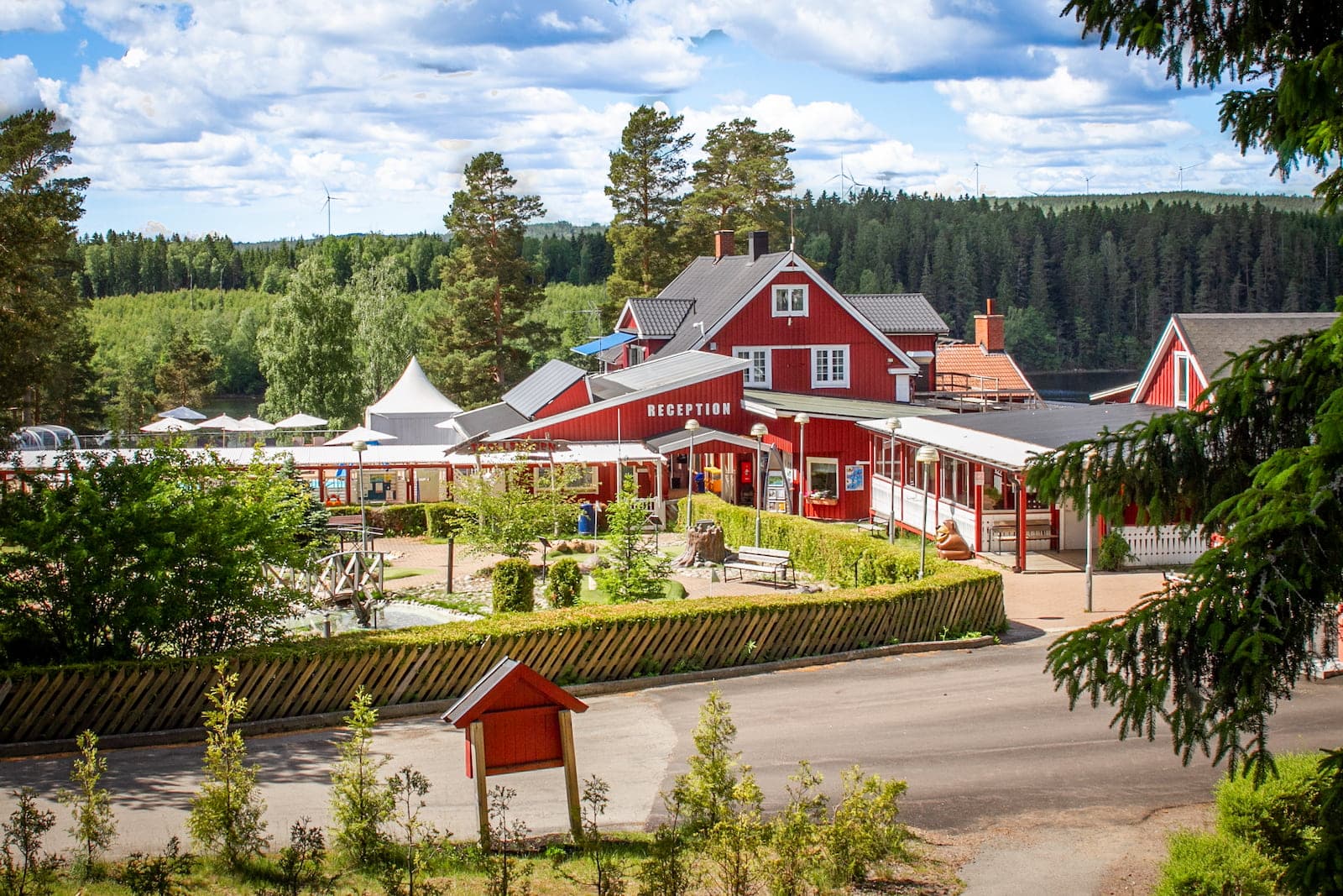 Reception på campingen First Camp Sommarvik - Årjäng