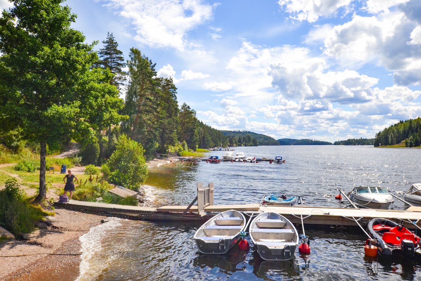Båthamn på Sommarvik - Årjäng