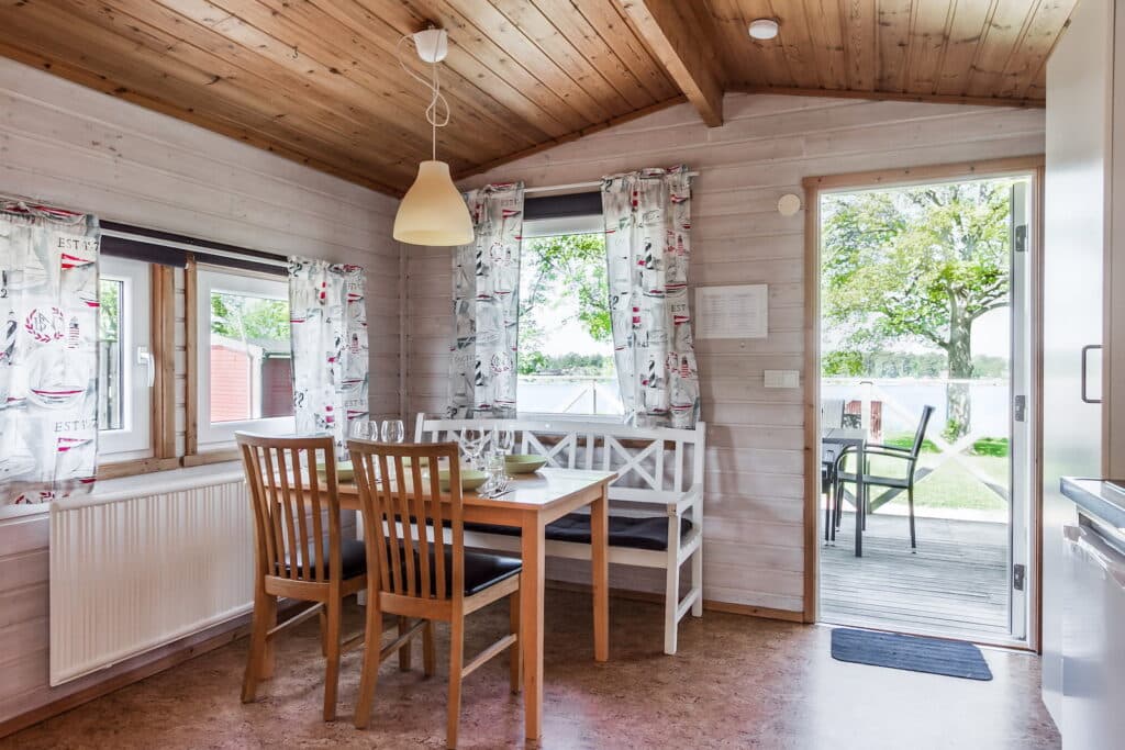 Kök för Båthus - en stuga på Herrgårdsliv i Värmland.