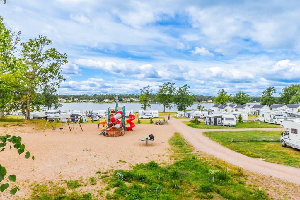 Campingområdet på Herrgårdsliv - Kristinehamn