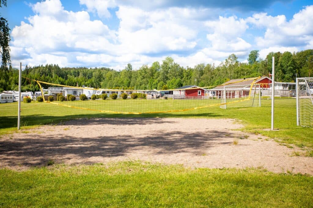 Volleyboll på campingplatsen Haganäset - Charlottenberg