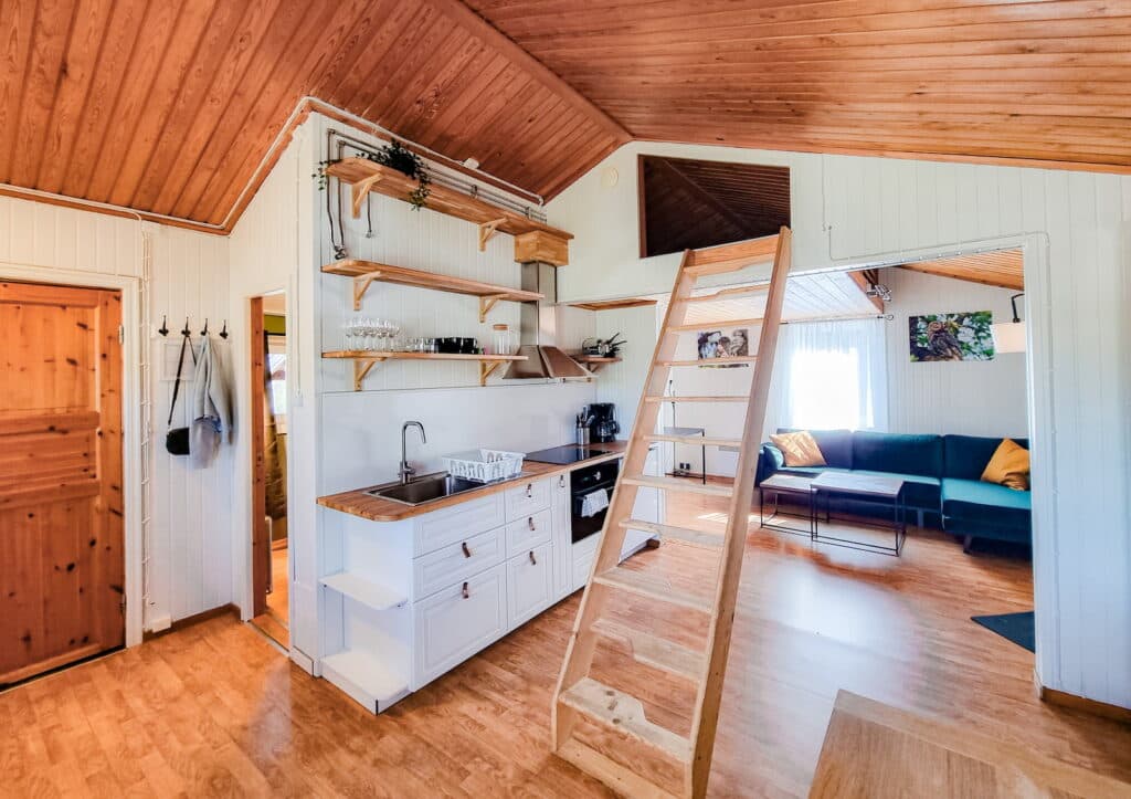 Överblick för Kattugglan, en stuga på Sommarvik.