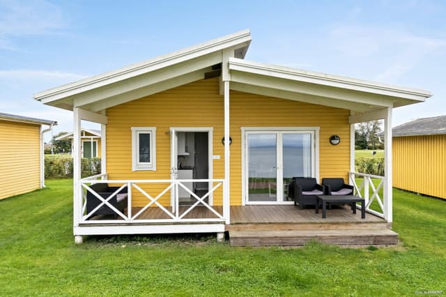 Exteriör för Hagebystuga, en stuga på Vadstena