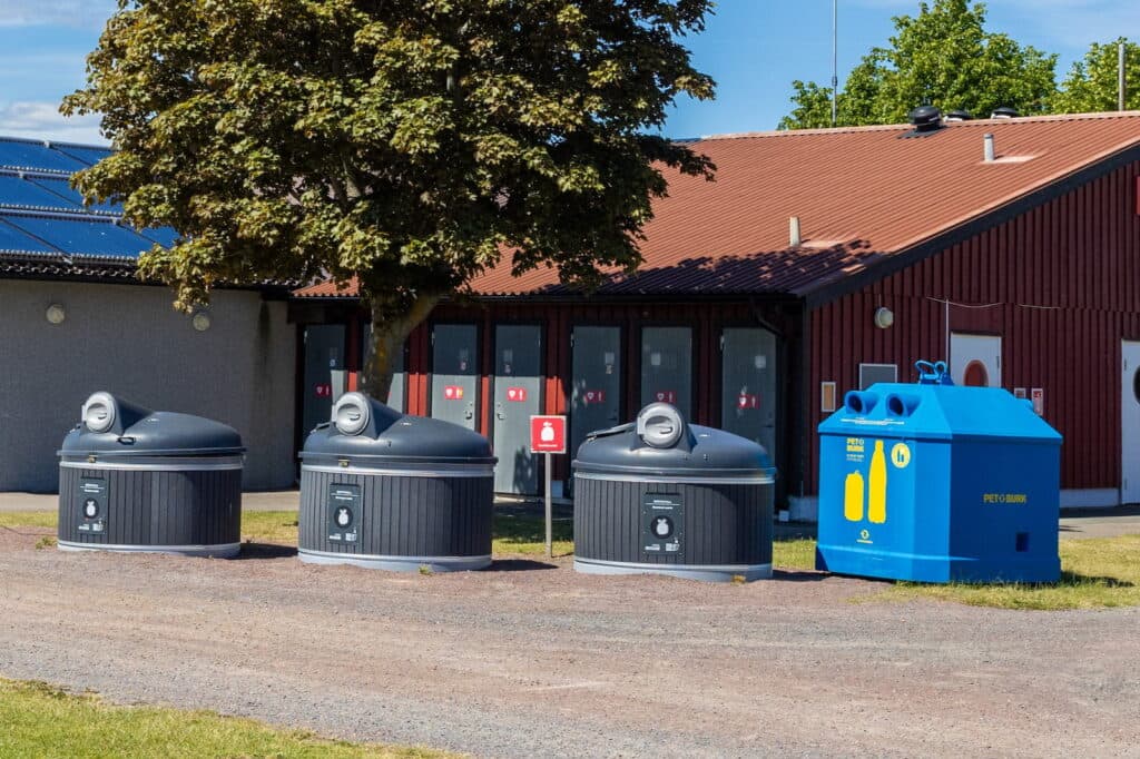 Pantamera på campingen Gränna