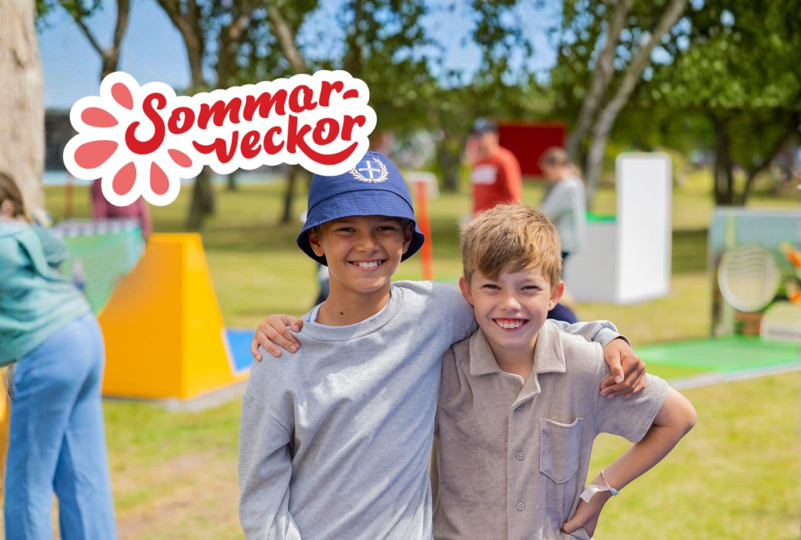 Familjeaktiviteter på våra campingplatser. First Camps Sommarveckor.