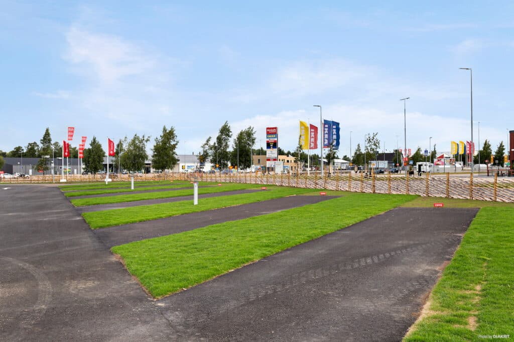 First Camp Ställplats i Älmhult vid IKEA och Älmhults handelsplats