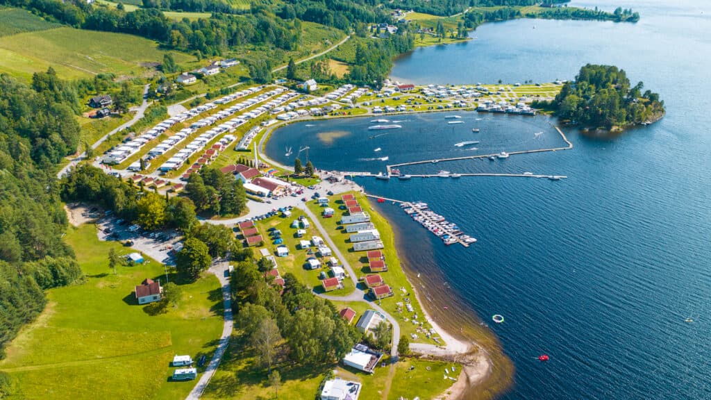 Norsjø - Telemark | Där camping och marina möts