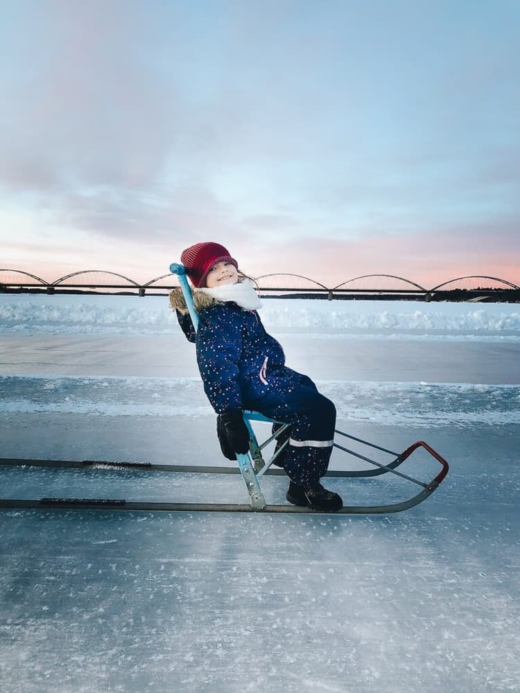 Isbanan i Luleå